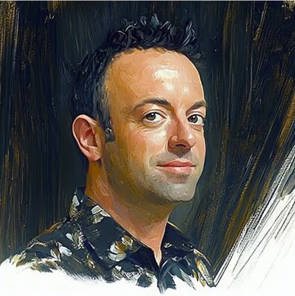 Portrait of Aaron Goldman.